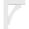 Ekena Millwork Standard Merced Architectural Grade PVC Bracket with Block Ends, 3"W x 18"D x 24"H BKTP03X18X24MRC05 - alternate 4